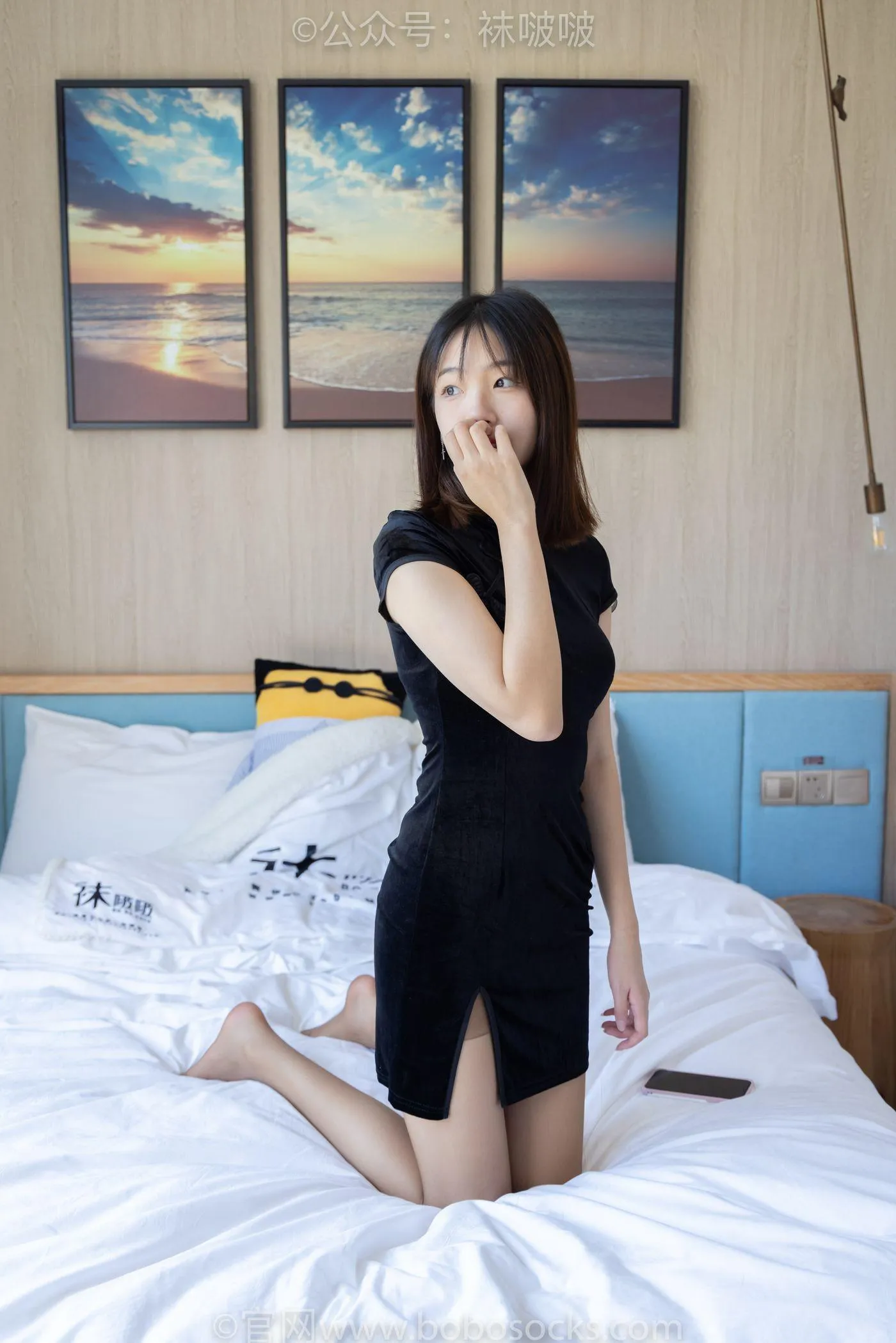 [BoBoSocks袜啵啵]NO.035 小甜豆-平底鞋、薄灰丝、薄咖啡丝 [133P]插图3